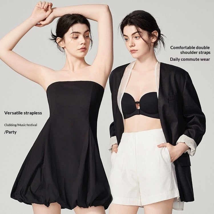 Women's Strapless Non-slip Front-Closure Bra