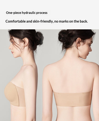 Women's Strapless Non-slip Front-Closure Bra